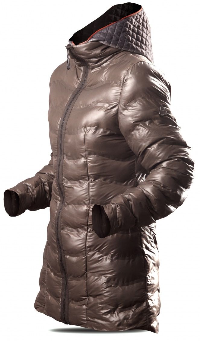 Trimm Barbara Shitake Velikost: XL+ dámský kabát