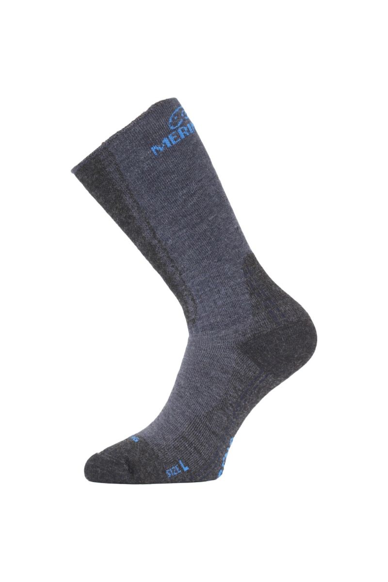 Lasting WSM 504 modré vlněné ponožky Velikost: (46-49) XL ponožky
