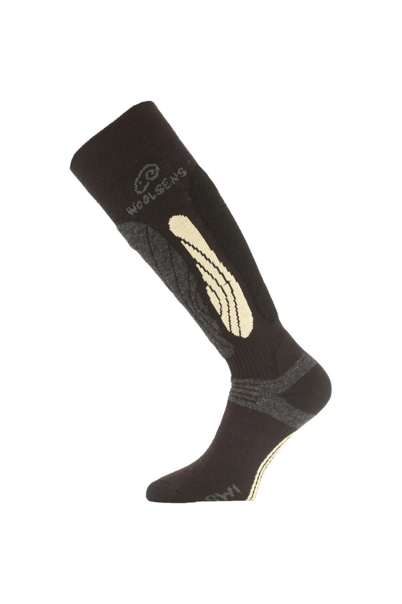 Lasting SWI 907 černá Lyžařské ponožky Velikost: (46-49) XL ponožky