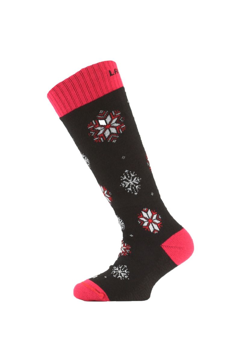 Lasting SJA 903 černá dětské ponožky Velikost: (34-37) S ponožky