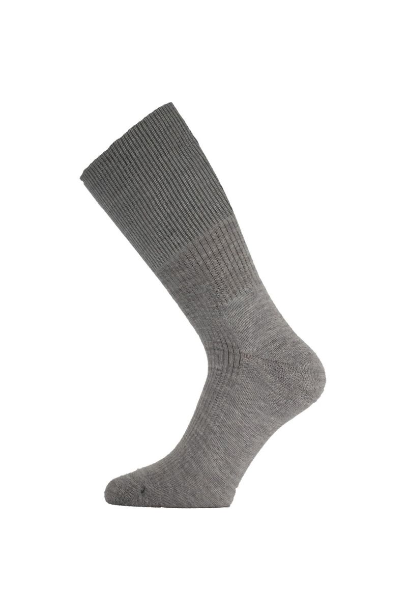 Lasting WRM 800 šedé vlněné ponožky Velikost: (42-45) L ponožky
