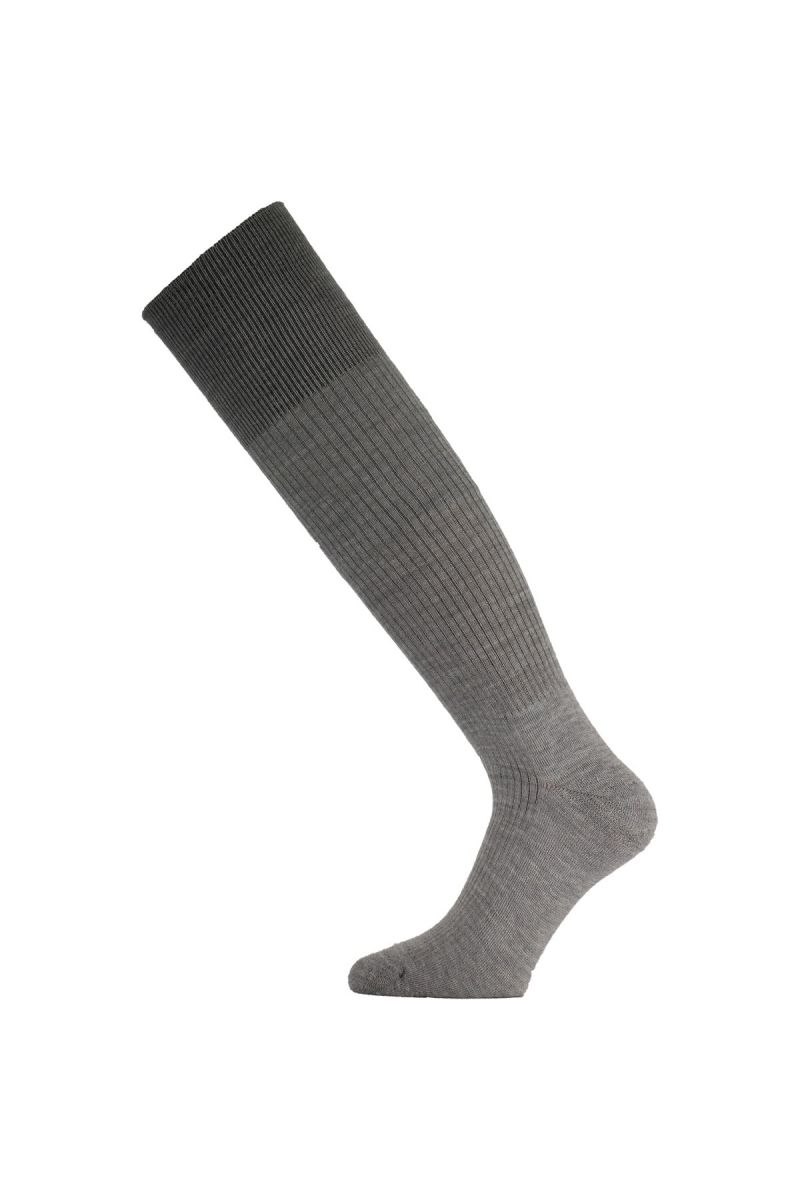 Lasting WRL 800 šedé vlněné ponožky Velikost: (46-49) XL ponožky