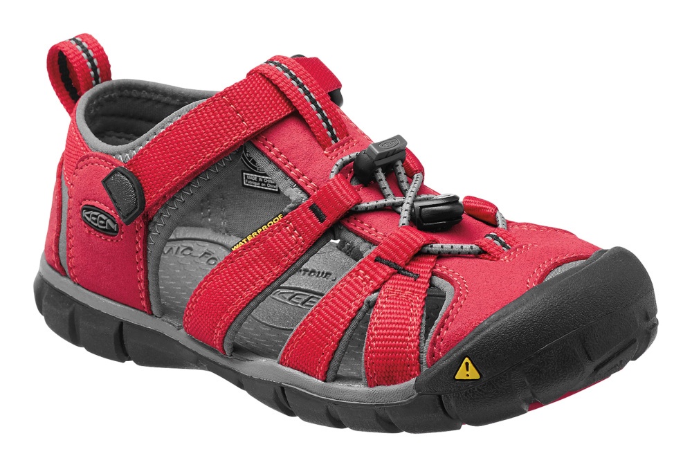 Keen Seacamp II CNX Jr racing red/gargoyle Velikost: 37 dětské sandály