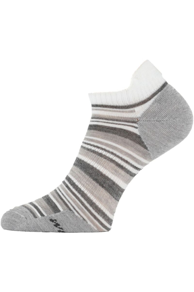 Lasting merino ponožky WCS šedé Velikost: (42-45) L ponožky
