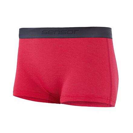 E-shop SENSOR MERINO ACTIVE dámské kalhotky s nohavičkou magenta