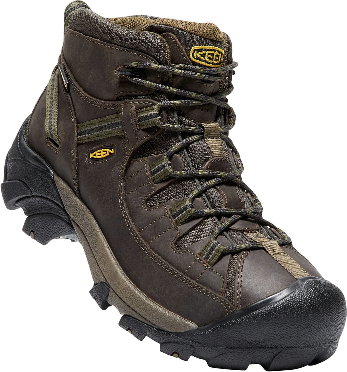 Keen TARGHEE II MID WP M - canteen/dark olive Velikost: 48,5