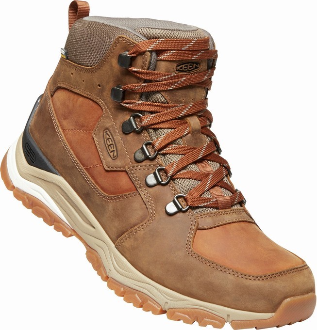 Keen INNATE LEATHER MID WP M - musk Velikost: 42