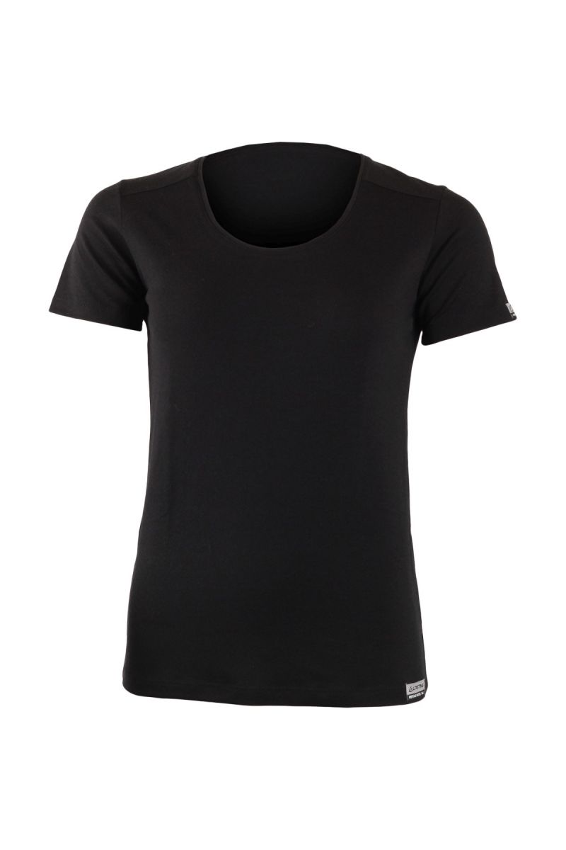 E-shop Lasting dámské merino triko IRENA černé