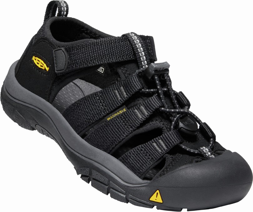 Keen Newport H2 YOUTH black/keen yellow Velikost: 32/33 dětské sandály