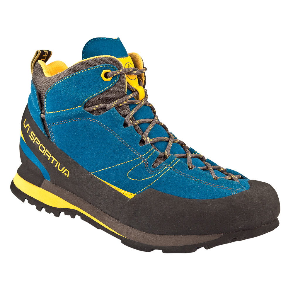 E-shop La Sportiva Boulder X Mid GTX Blue/Yellow