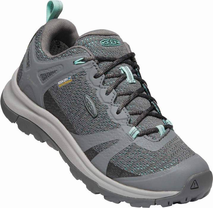 Keen TERRADORA II WP W steel grey/ocean wave Velikost: 38,5 dámské boty