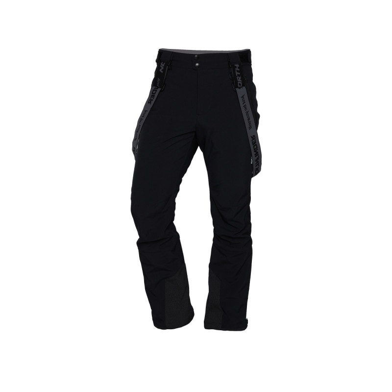 NORTHFINDER pánské kalhoty lyžařské-softshell HARSY NO-3654SNW-269 black Velikost: XL