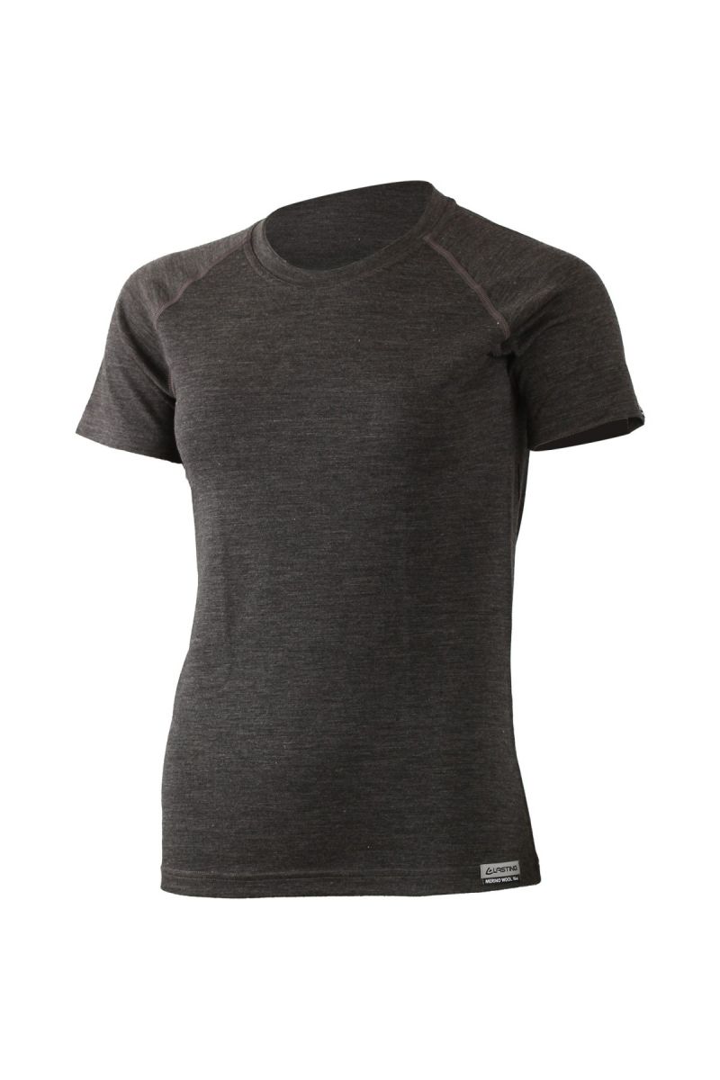 E-shop Lasting dámské merino triko ALEA šedé