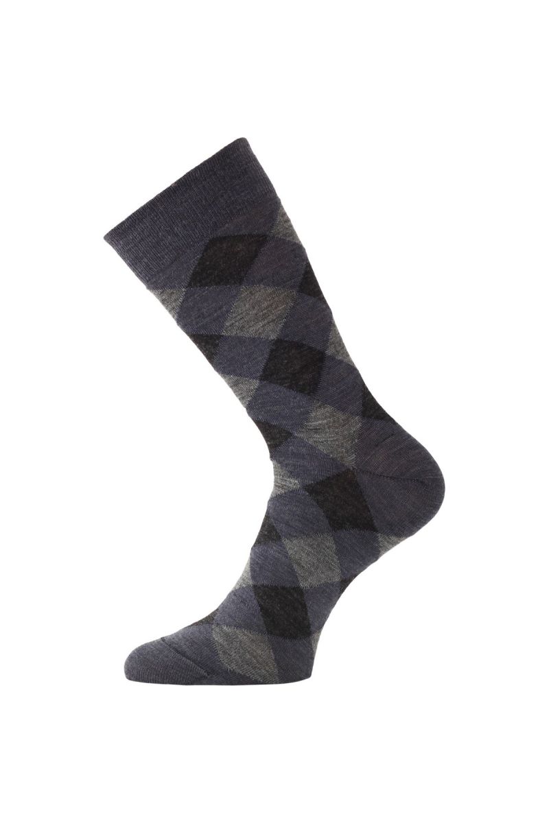 Lasting merino ponožky WPK modré Velikost: (34-37) S