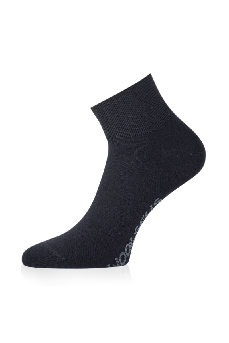 Lasting merino ponožky FWE černé Velikost: (46-49) XL