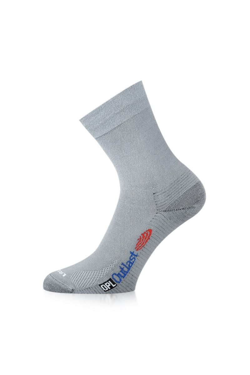 Lasting funkční ponožky OPL šedé Velikost: (34-37) S