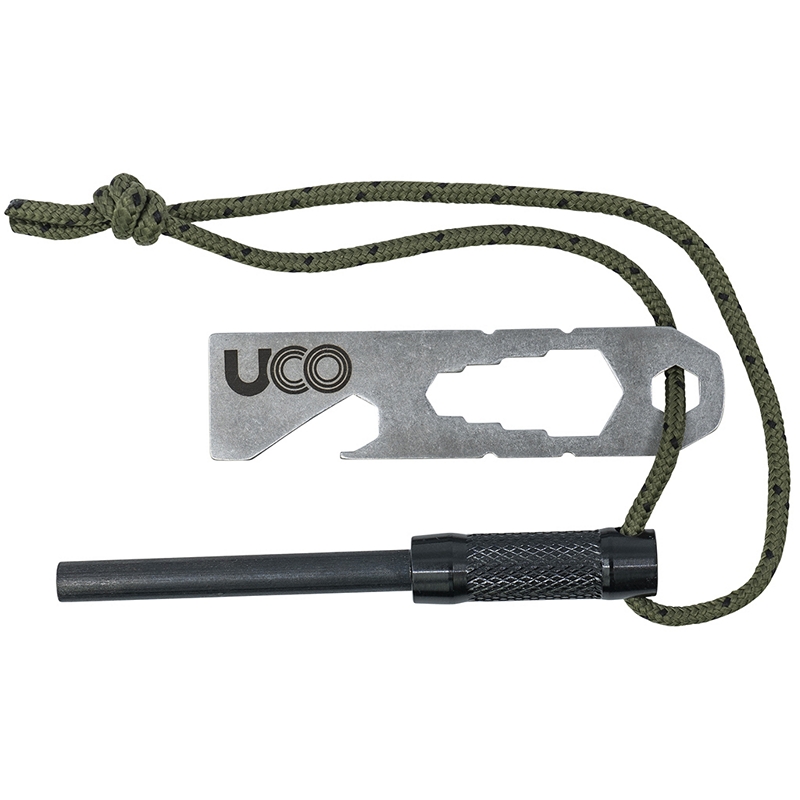 E-shop UCO gear Křesadlo UCO Survival Fire Striker - černé