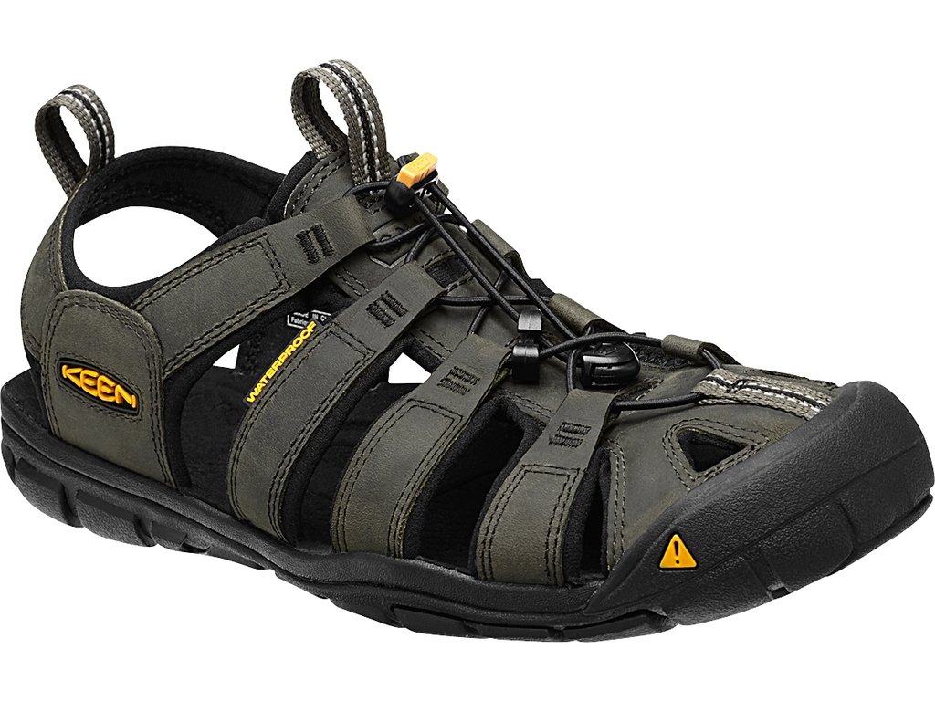 Keen CLEARWATER CNX LEATHER MEN magnet/black Velikost: 45