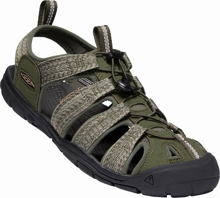 Keen CLEARWATER CNX MEN forest night/black Velikost: 44 pánské sandály