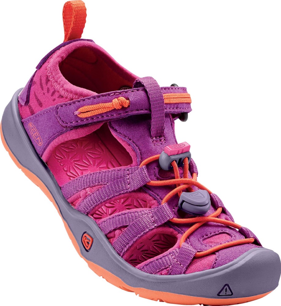 Keen MOXIE SANDAL CHILDREN purple wine/nasturtium Velikost: 24