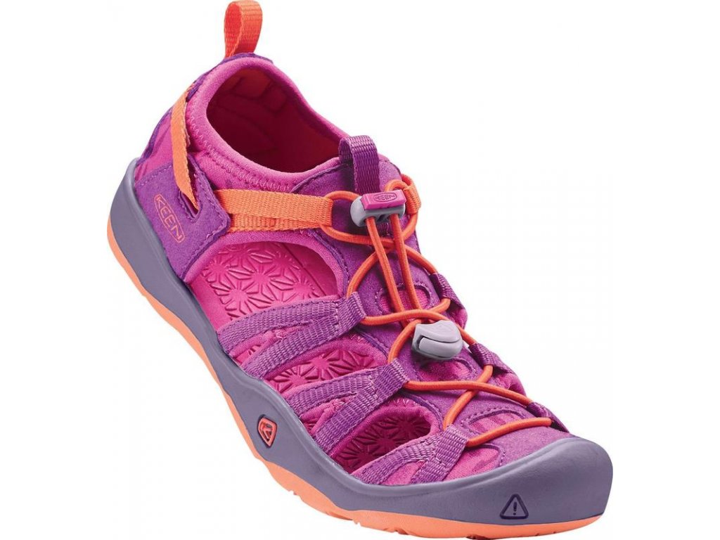 Keen MOXIE SANDAL YOUTH purple wine/nasturtium Velikost: 34