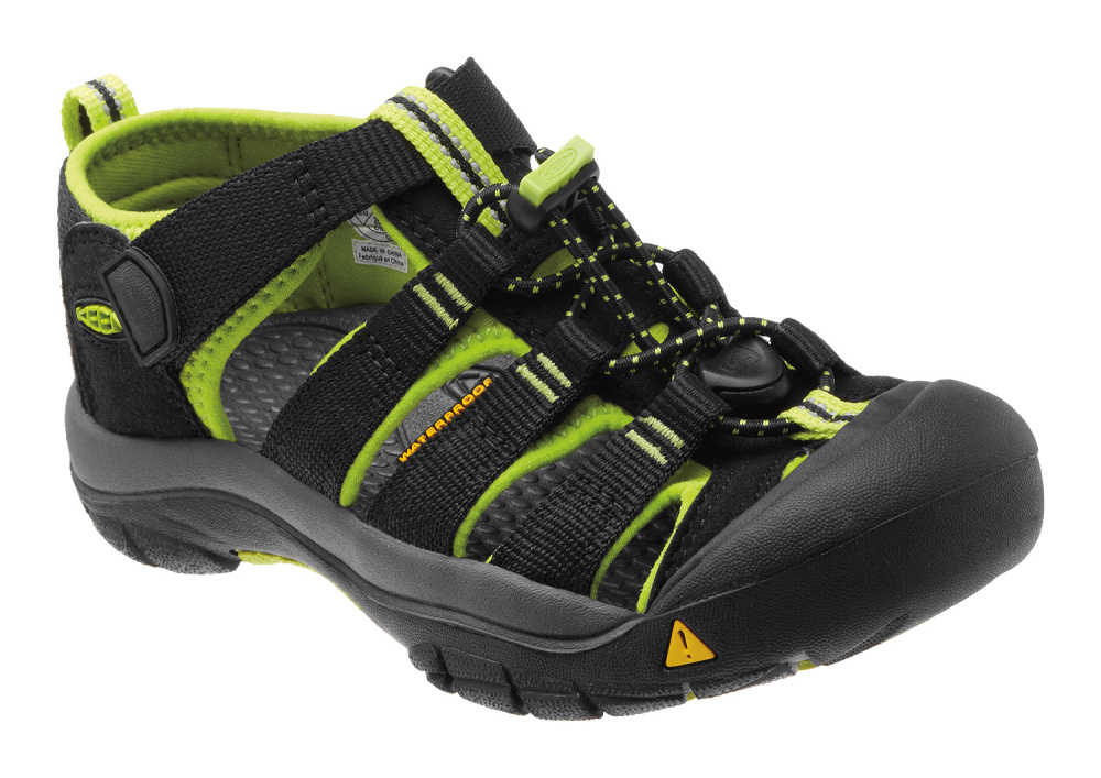 Keen NEWPORT H2 CHILDREN black/lime green Velikost: 25/26 dětské sandály