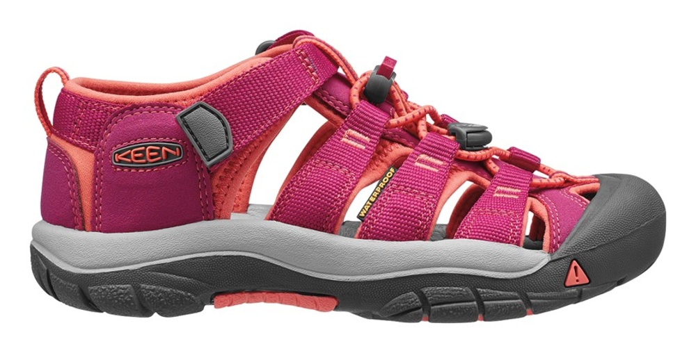 Keen NEWPORT H2 CHILDREN very berry/fusion coral Velikost: 25/26