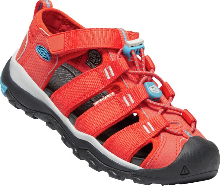 Keen NEWPORT NEO H2 CHILDREN orange/vivid blue Velikost: 24 dětské sandály