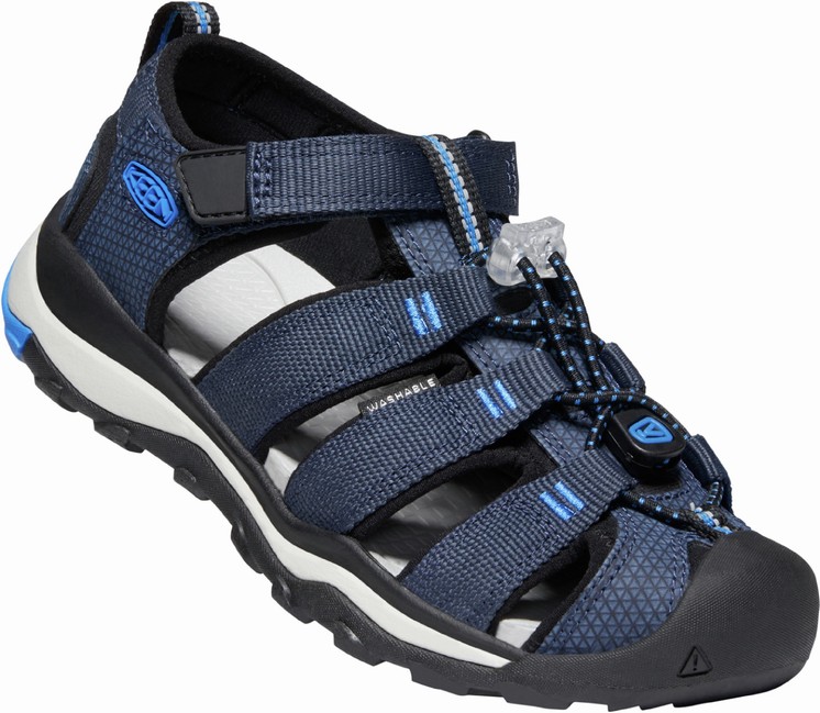 Keen NEWPORT NEO H2 CHILDREN blue nights/brilliant blue Velikost: 31 dětské sandály