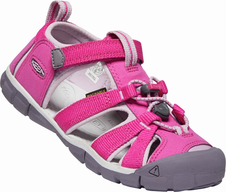 Keen SEACAMP II CNX CHILDREN very berry/dawn pink Velikost: 31 dětské sandály