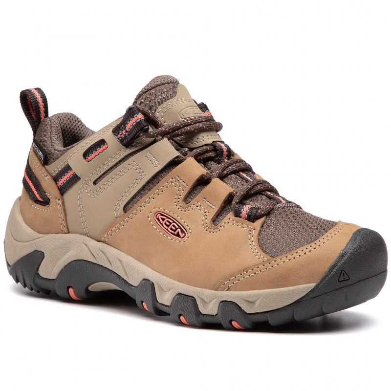 E-shop Keen STEENS WP WOMEN timberwolf/coral