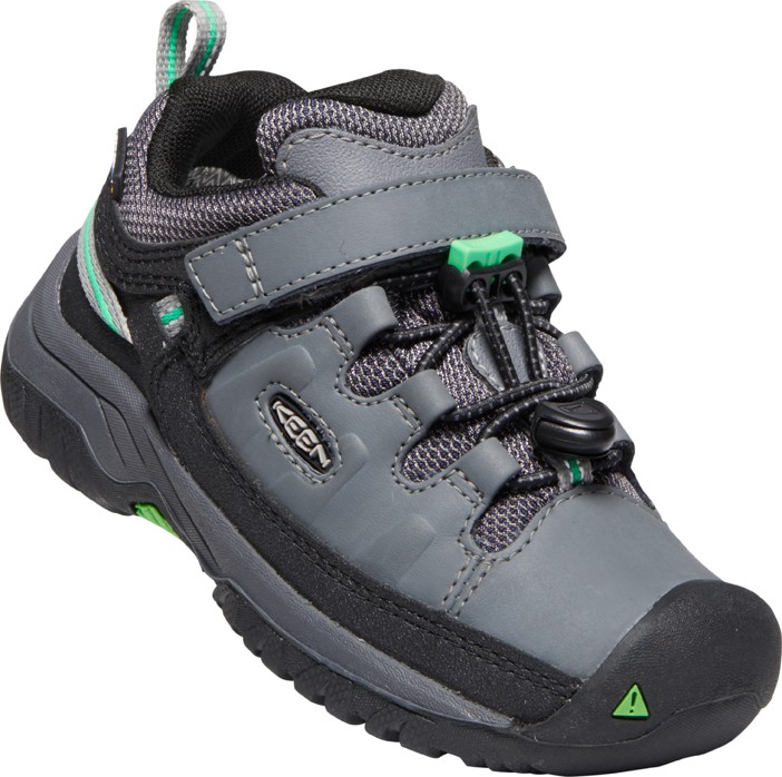 Keen TARGHEE LOW WP CHILDREN steel grey/irish green Velikost: 29 dětské boty