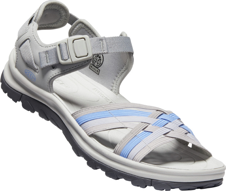 Keen TERRADORA II STRAPPY OPEN TOE WOMEN grey/halogen blue Velikost: 38