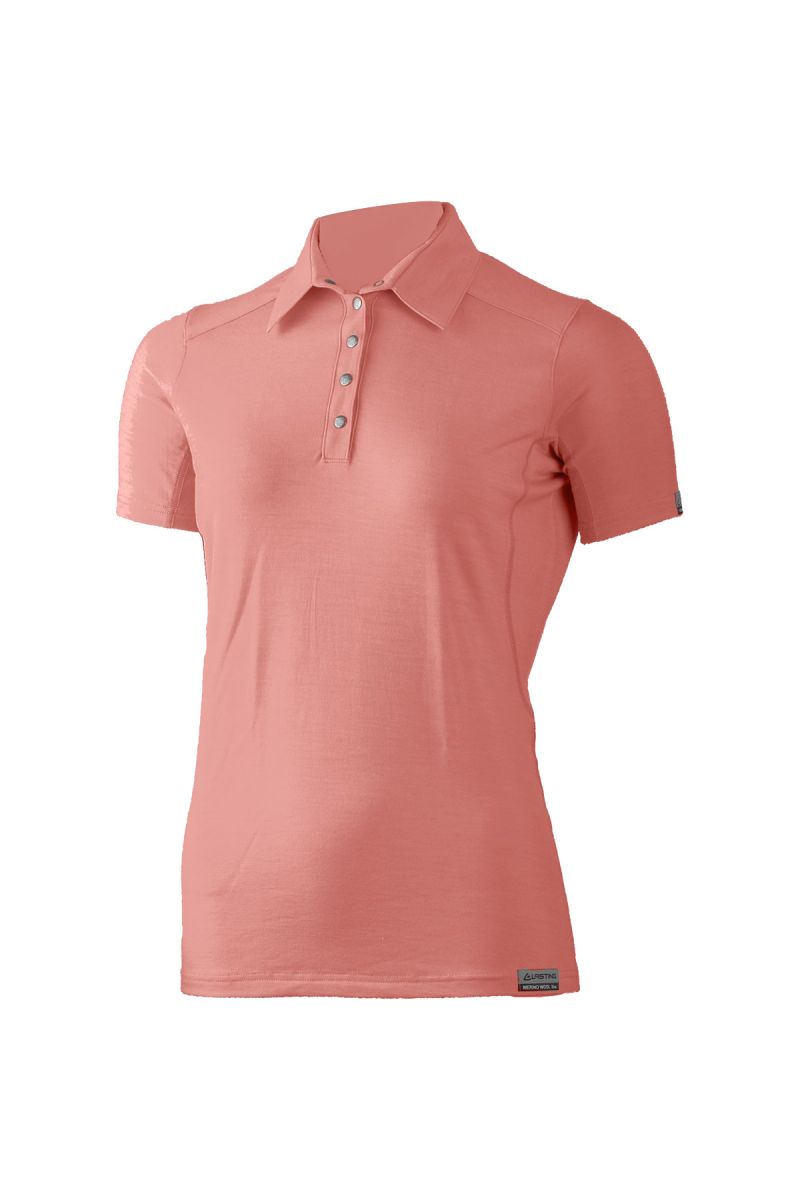 E-shop Lasting dámská merino polo košile ALISA krémová
