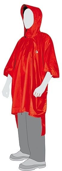 Tatonka PONCHO 1 (XS-S) red