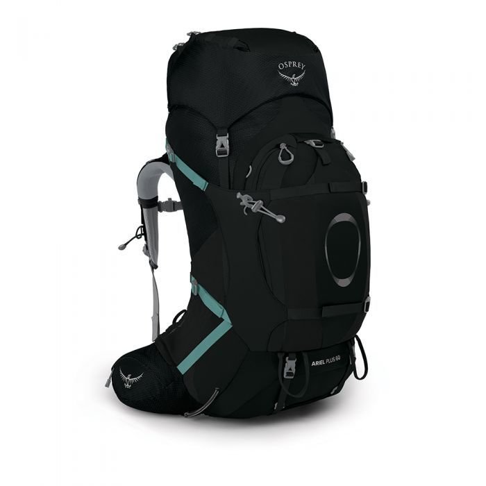 Osprey ARIEL PLUS 60 black Velikost: XS/S batoh