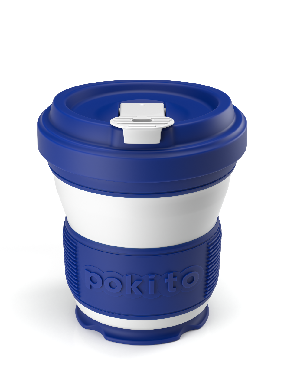 Pokito Skládací šálek borůvkový 5060520480039