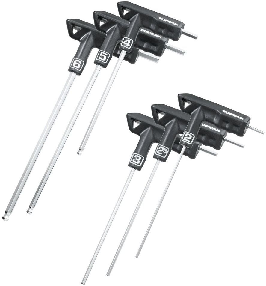 E-shop TOPEAK nářadí T-HANDLE DUOHEX WRENCH SET 6