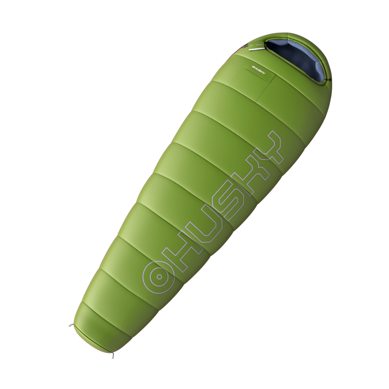 E-shop Husky Spacák řady Ultralight Mikro +2°C zelená