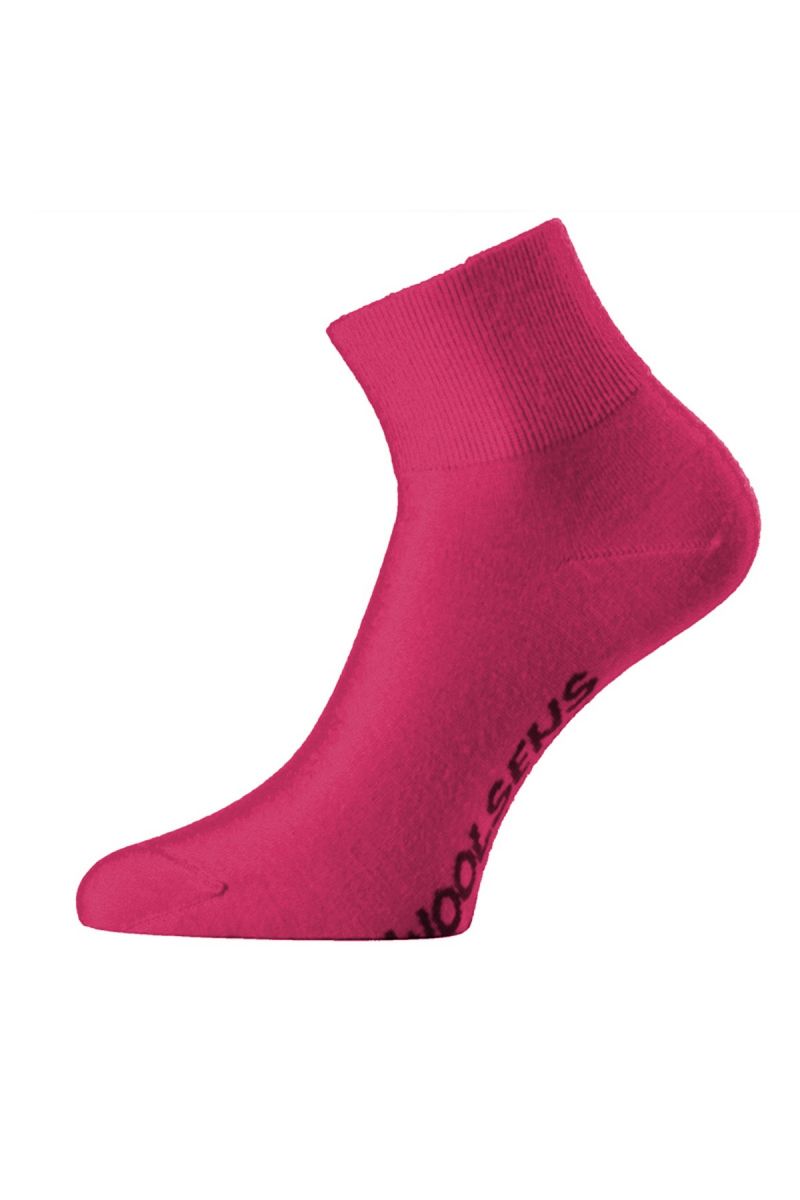 Lasting merino ponožky FWA růžová Velikost: (38-41) M