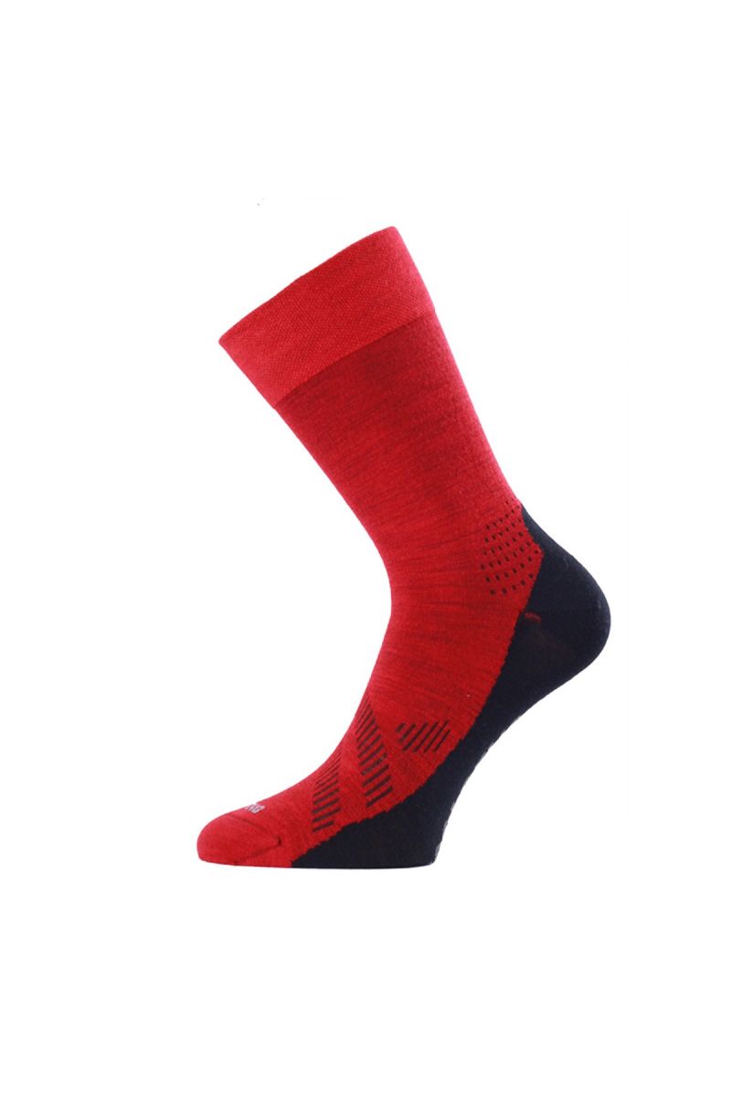 E-shop Lasting merino ponožky FWJ červené