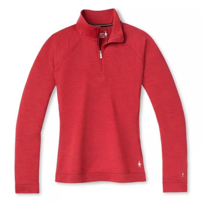 E-shop Smartwool W Merino 250 Baselayer 1/4 Zip Boxed pomegranate heather