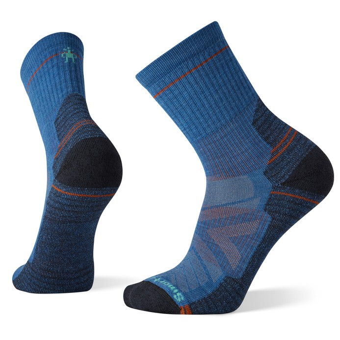 Smartwool PERFORMANCE HIKE LIGHT CUSHION MID CREW neptune blue Velikost: XL