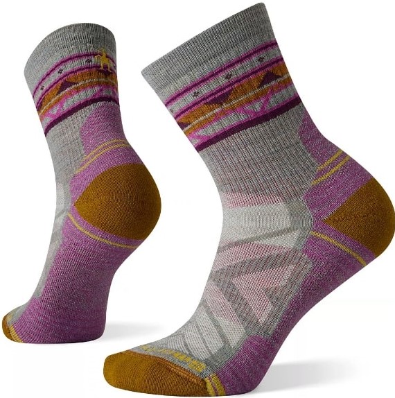 Smartwool W PERFORMANCE HIKE LGHT CN ETHNGRC MD CW lunar gray heather Velikost: M