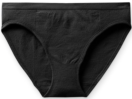 Smartwool W SEAMLESS BIKINI BOXED black Velikost: S