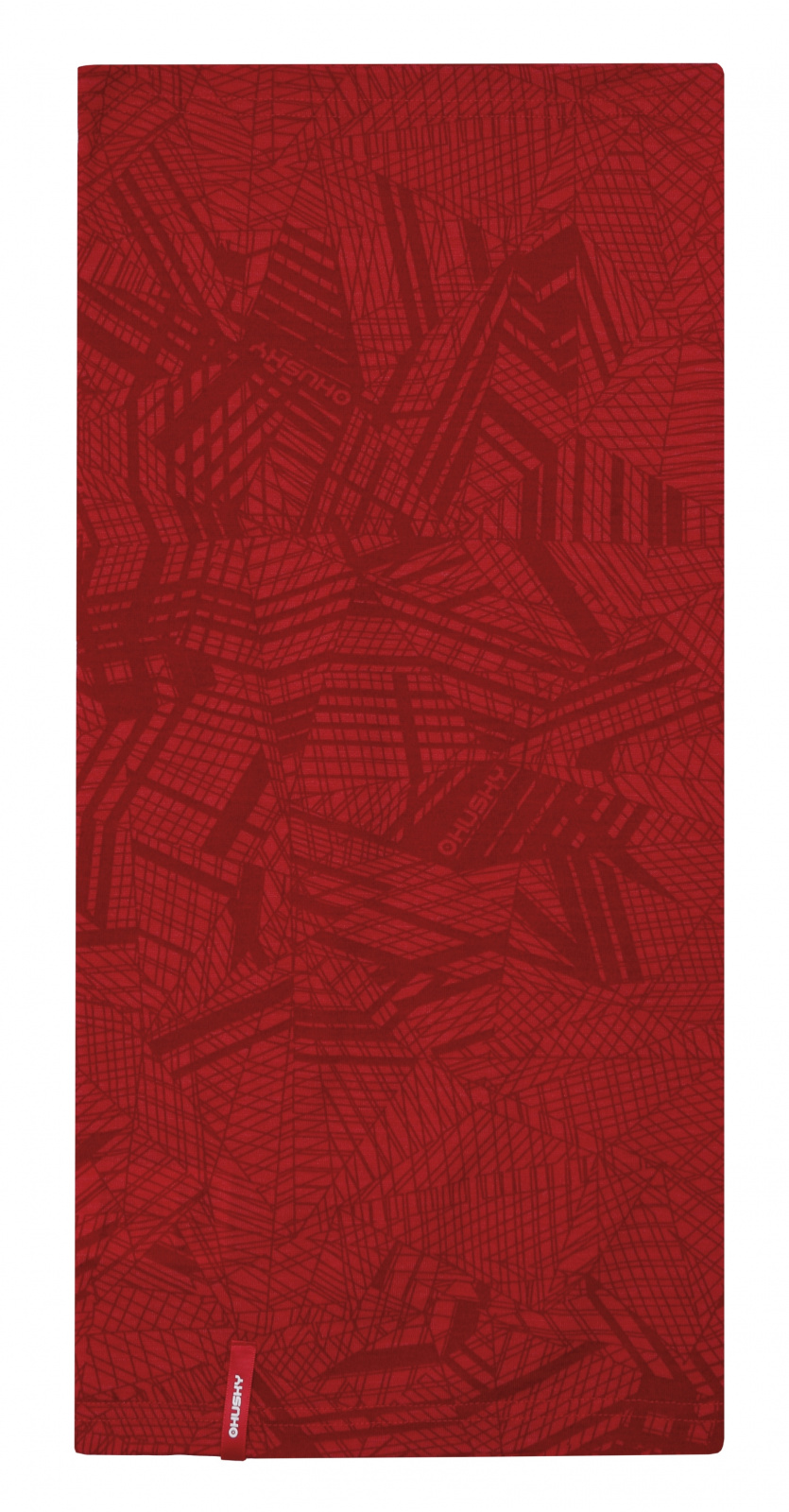 E-shop Husky Multifunkční merino šátek Merbufe červená