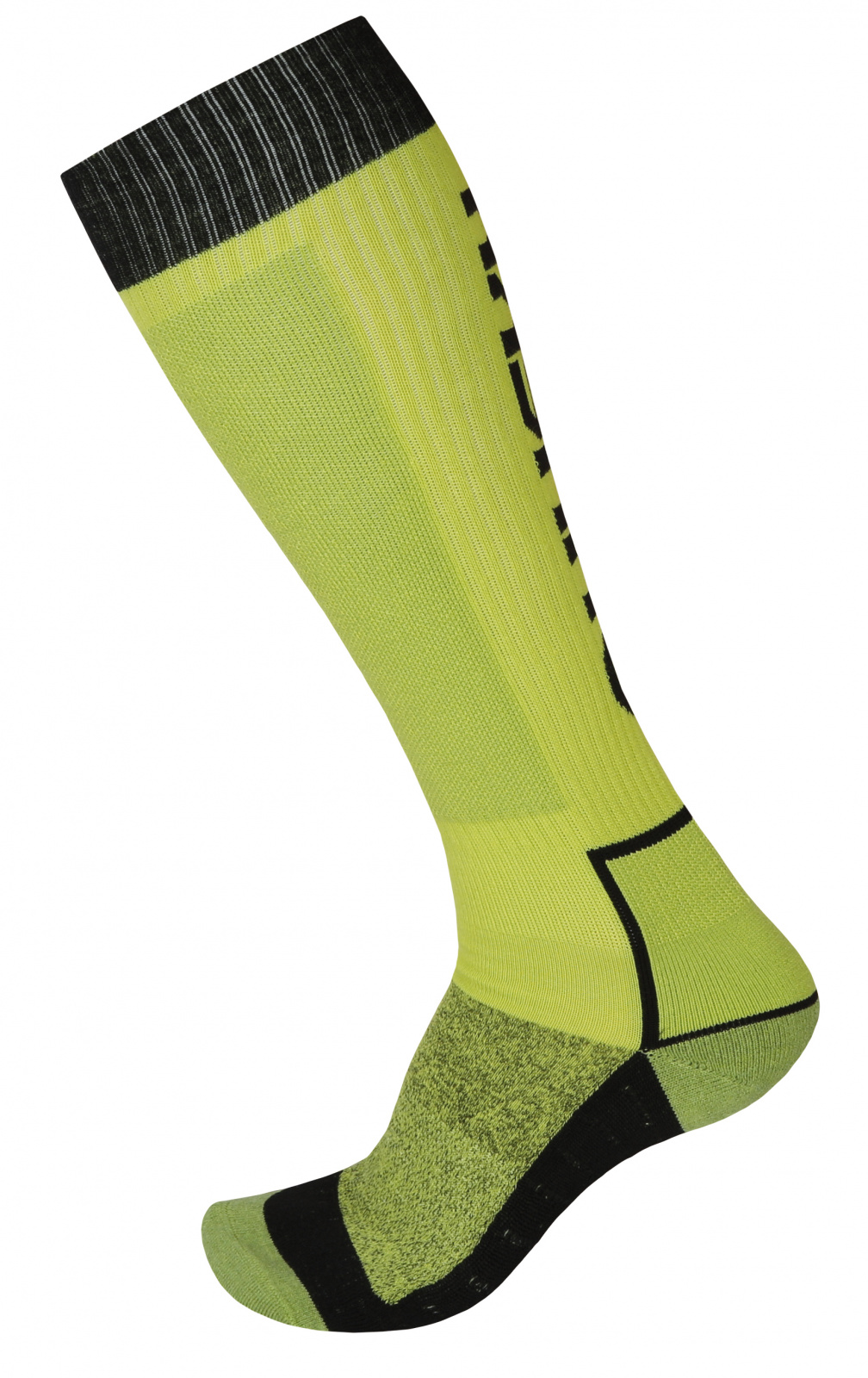 Husky Ponožky Snow Wool zelená/černá Velikost: M (36-40)