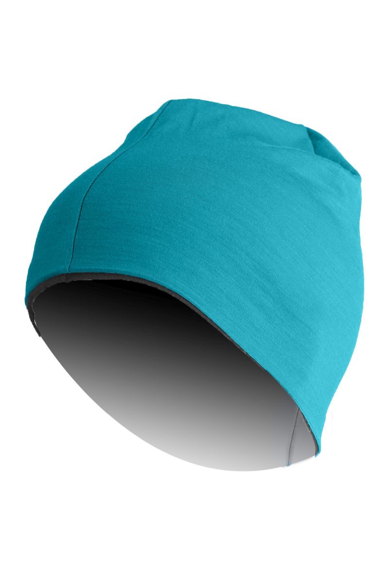 Lasting merino čepice BONY modro šedá Velikost: L/XL