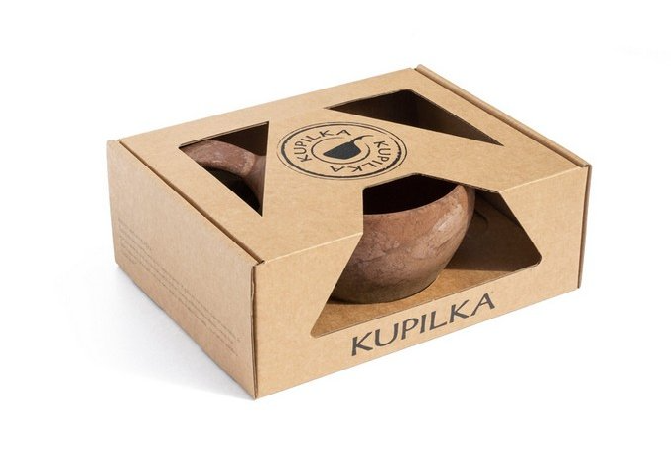 Kupilka KUKSA 370 ml Large + spork 205 SET - Original (BROWN)