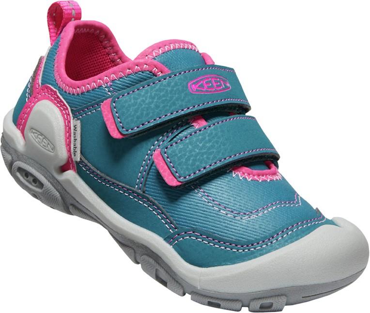 Keen KNOTCH HOLLOW DS Y blue coral/pink peacock Velikost: 36 dětské boty